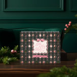 Retro Vintage Christmas Pink Ribbon Family Photo Calendar<br><div class="desc">Celebrate the festive season with our personalised retro vintage Christmas pink ribbon family photo calendar, a delightful blend of nostalgia and elegance. This charming calendar showcases a curated collection of our hand-painted, retro-style watercolor Christmas illustrations, each bringing its unique touch of holiday cheer. Featuring iconic Christmas elements such as a...</div>