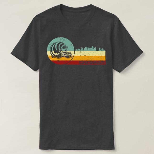 Retro Vintage Cincinnati T-Shirt (Design Front)