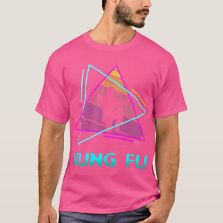 Retro Vintage Classic Kung Fu Martial Artist T-Shirt