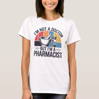 Retro Vintage colourful design gift for Pharmacist T-Shirt