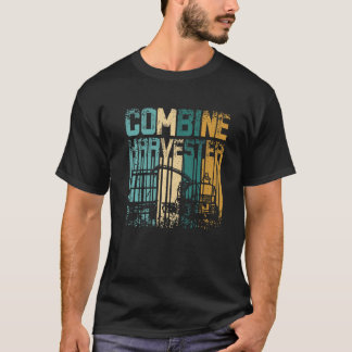 Retro Vintage Combine Harvester T-Shirt