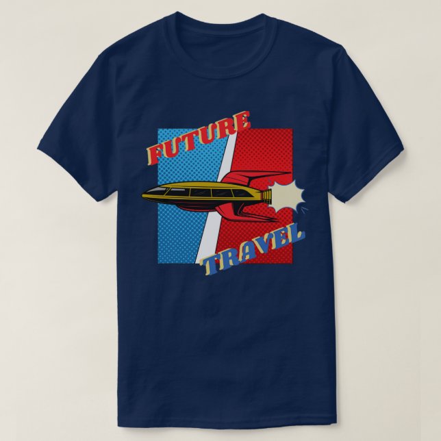 Retro Vintage Comic T-Shirt (Design Front)
