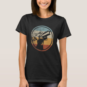 Retro Vintage Construction Work Construction Worke T-Shirt