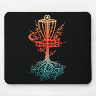 Retro Vintage Cool Disc Golf Player Certified Sket Mouse Mat