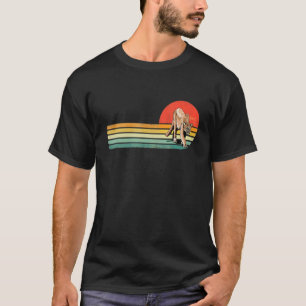 Retro Vintage Cougar Mountain Lion Large Cat Wildl T-Shirt
