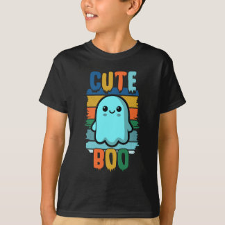 Retro Vintage Cute Halloween Ghost T-Shirt
