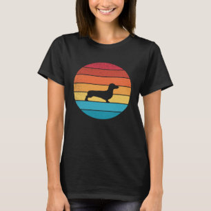 Retro vintage Dachshund Dogs and cute animal T-Shirt