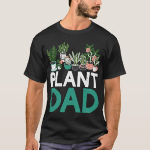 Retro Vintage Dad Gardening Plant Dad T-Shirt