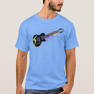 Retro Vintage Design of Guitar for Funny Guitarist T-Shirt
