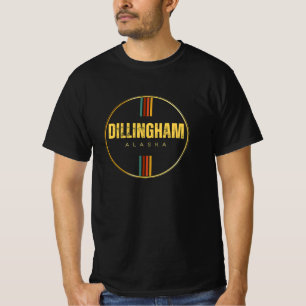 Retro vintage Dillingham City Alaska State 70s AK T-Shirt
