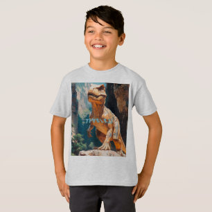 Retro Vintage Dinosaur - Colorful and Fun Art T-Shirt