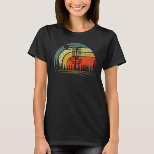Retro Vintage Disc Golf Frolf Flying Disc Sport T-Shirt