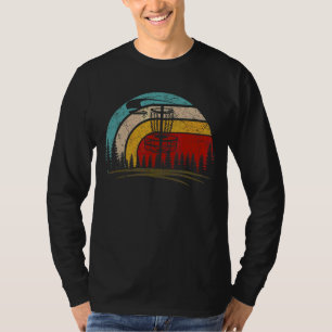 Retro Vintage Disc Golf  Frolf Flying Disc Sport T-Shirt
