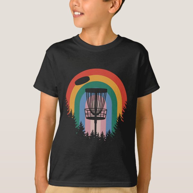 Retro Vintage Disc Golf  T-Shirt (Front)