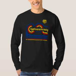 Retro Vintage Distressed Crypto Cryptocurrency Lov T-Shirt