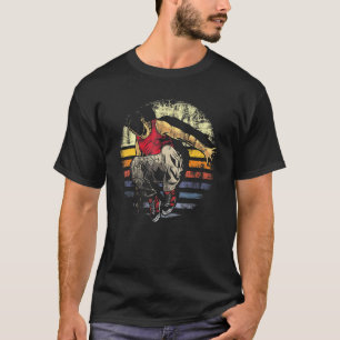 Retro Vintage Distressed Parkour Free Running Park T-Shirt