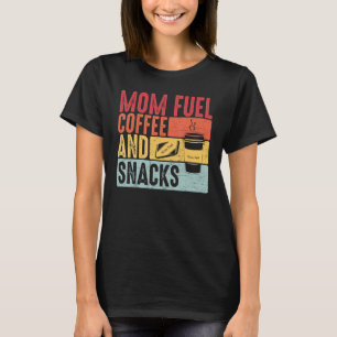 Retro Vintage Distressed Quote Mum Fuel Coffee and T-Shirt