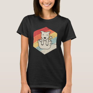 Retro Vintage Dog Cute Dog Groomer T-Shirt