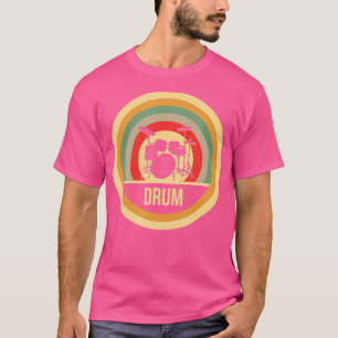 Retro Vintage Drums for drummers T-Shirt
