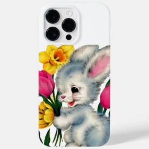 retro vintage Easter bunny Case-Mate iPhone 14 Pro Max Case