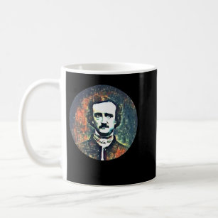Retro Vintage Edgar Writer Allan Poe Playwright Gi Coffee Mug