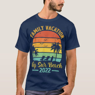 Retro Vintage Family Vacation 2022 California Big T-Shirt