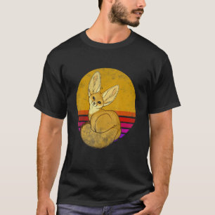 Retro Vintage Fennec Fox Cute Foxes 1 T-Shirt