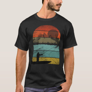 Retro vintage fishing hobby 4 T-Shirt
