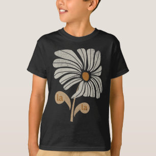 Retro Vintage Floral Woman Childless Cat Lady Comm T-Shirt