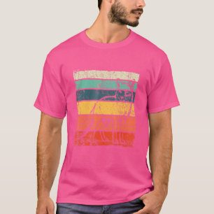 Retro Vintage Fox Mens Womens Christmas T-Shirt