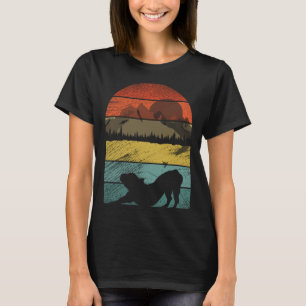 Retro vintage French Bulldog Dogs  and cute animal T-Shirt