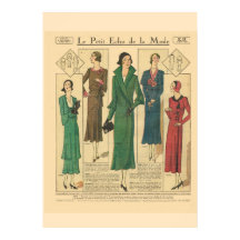 Retro vintage French  Fashion 1931