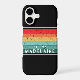 Retro Vintage Funky Stripes Black