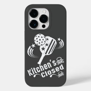 Retro Vintage Funny Pickleball Kitchen's Closed Case-Mate iPhone 14 Pro Case