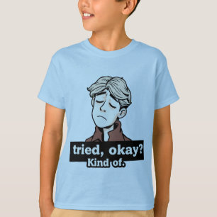 Retro Vintage Funny Sarcastic Typography T-Shirt 