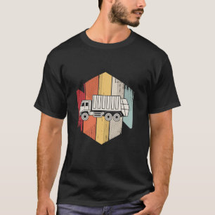 Retro Vintage Garbage Trucks Driver Garbage Truck T-Shirt