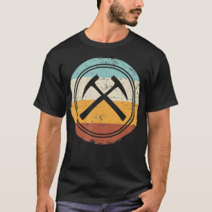 Retro Vintage Geologist Geology Stone T-Shirt