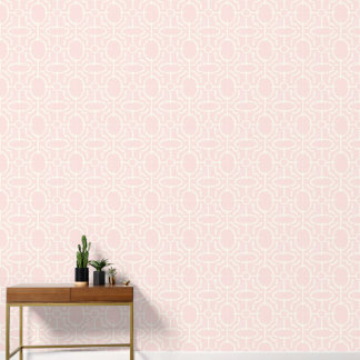Retro vintage geometric boho pattern wallpaper