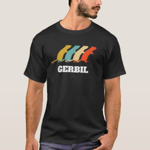 Retro Vintage Gerbil T-Shirt