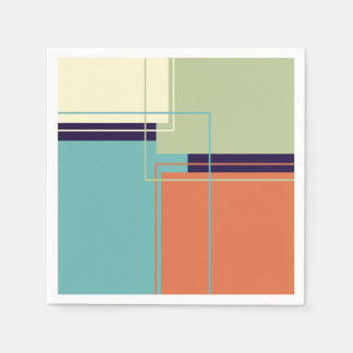Retro Vintage Gift Birthday Napkin