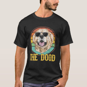 Retro Vintage Goldendoodle The Dood Dog T-Shirt