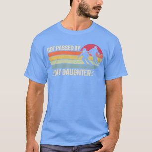 Retro Vintage Got Passed by My Daughter Funny Skii T-Shirt