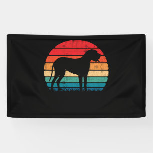 Retro Vintage Great Dane Dog Gifts Banner