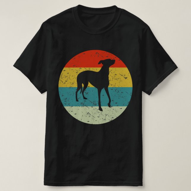 retro vintage greyhound T-Shirt (Design Front)