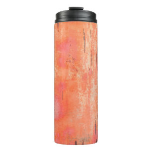 Retro vintage grunge textureabstract, art, home de thermal tumbler
