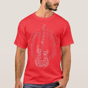 retro vintage guitar shirt go where the guitar ta