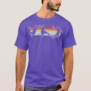 Retro Vintage Handball Player 1 T-Shirt