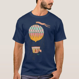 Retro Vintage Hot Air Balloon Gifts T-Shirt