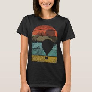 Retro vintage hot air balloon T-Shirt