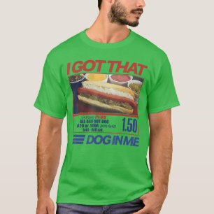 Retro Vintage I Gothat Dog In Me Funny Hotdog Men T-Shirt